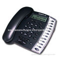 VoIP Phone, Supports NAT and Bridge Mode/Supports Three SIP Accounts with FCC, CE Marks